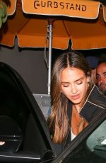 JESSICA ALBA and Danny Ramirez Out for Dinner in Los Angeles 07/23/2025