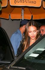 JESSICA ALBA and Danny Ramirez Out for Dinner in Los Angeles 07/23/2025