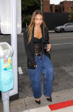 JESSICA ALBA Arrives at Bird Streets Club in West Hollywood 07/18/2025