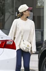JESSICA ALBA in Leggings Out and About in West Hollywood 07/22/2025