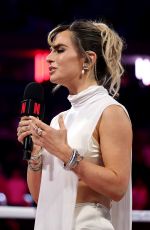 JOANNA JOJO LEVESQUE Sings National Anthem at Katie Taylor vs Amanda Serrano 3 at Madison Square Garden in New York City 07/11/2025