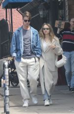 JOEY KING and Steven Piet Out for Lunch in Los Angeles 05/07/2025