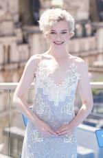 JULIA GARNER at The Fantastic Four: First Steps Photocall at Corinthia Hotel in London 07/11/2025
