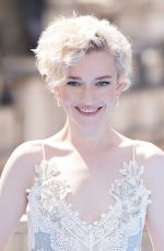 JULIA GARNER at The Fantastic Four: First Steps Photocall at Corinthia Hotel in London 07/11/2025
