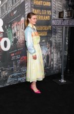 JULIA STILES at Katie Taylor vs Amanda Serrano 3 at Madison Square Garden in New York 07/11/2025