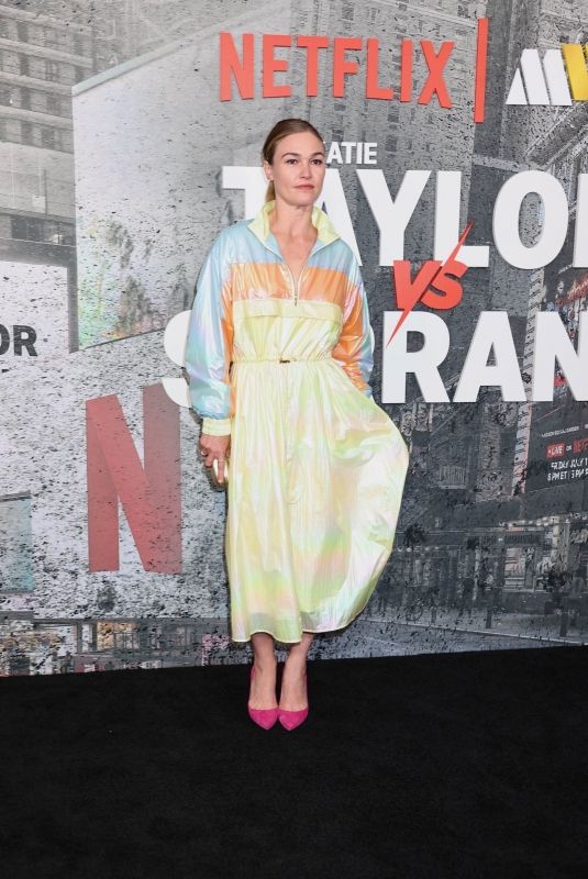 JULIA STILES at Katie Taylor vs Amanda Serrano 3 at Madison Square Garden in New York 07/11/2025