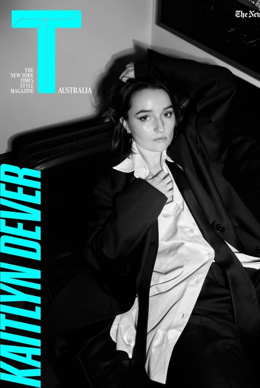 KAITLYN DEVER for T: The New York Times Style Magazine, Australia May 2025