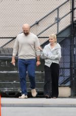 KATE MARA and Corey Stoll on the Set of Imperfect Women in Los Angeles 07/22/2025