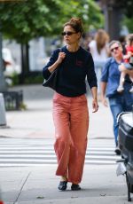 KATIE HOLMES Out and About in New York City 07/03/2025
