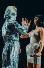 KATY PERRY Pperforms at Rogers Place in Edmonton 07/26/2025