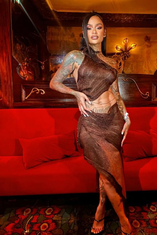 KEHLANI at Balenciaga After-party in Paris 07/09/2025