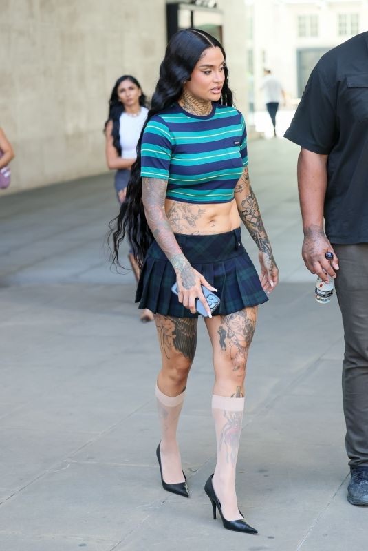 KEHLANI Leaves BBC Studios in Manchester 07/11/2025