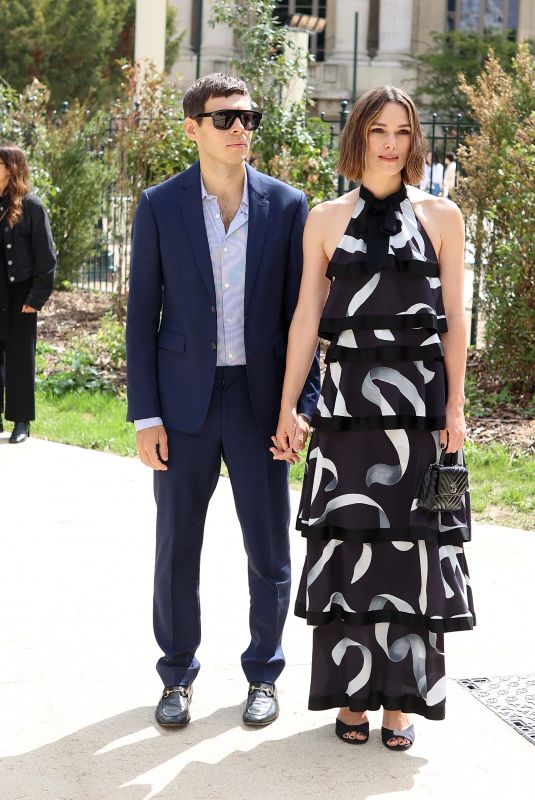 KEIRA KNIGHTLEY at Chanel Haute Couture Fall/Winter 2025/2026 Show at Paris Fashion Week 07/08/2025