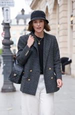 KEIRA KNIGHTLEY Out and About in Paris 07/07/2025