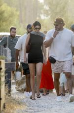 KENDALL JENNER Arrives at Shellona Beach Club in St. Tropez 07/06/2025