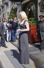 KIRSTEN DUSNT Leaves Her Hotel in Paris 07/08/2025