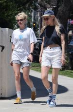 KRISTEN STEWART and DYLNA MEYER Out in Los Feliz 07/05/2025