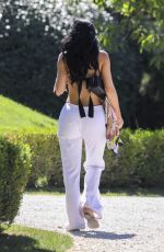 KYLIE JENNER Out on a Countryside Walk in Tuscany 07/02/2025