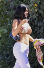 KYLIE JENNER Out on a Countryside Walk in Tuscany 07/02/2025