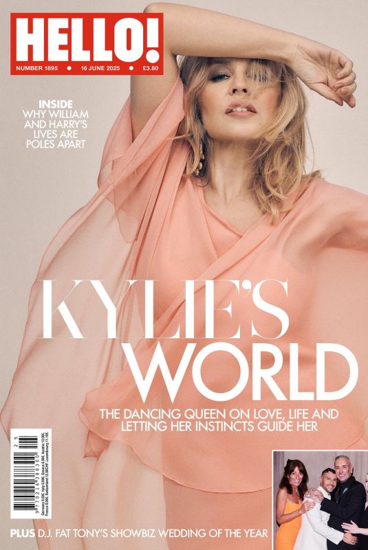 KYLIE MINOGUE for Hello Magazine, June 2025