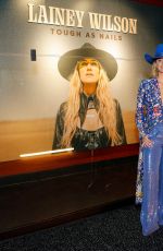 LAINEY WILSON at New Exhibition: Lainey Wilson: Tough as Nails at Country Music Hall of Fame and Museum in Nashville 07/17/2025