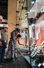 LAINEY WILSON at New Exhibition: Lainey Wilson: Tough as Nails at Country Music Hall of Fame and Museum in Nashville 07/17/2025
