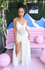 LEIGH-ANNE PINNOCK at Evian Mountain Of Youth VIP Suite at Wimbledon 2025 in London 07/10/2025