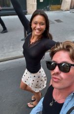 LILY CHEE Out and About in Paris 07/10/2025
