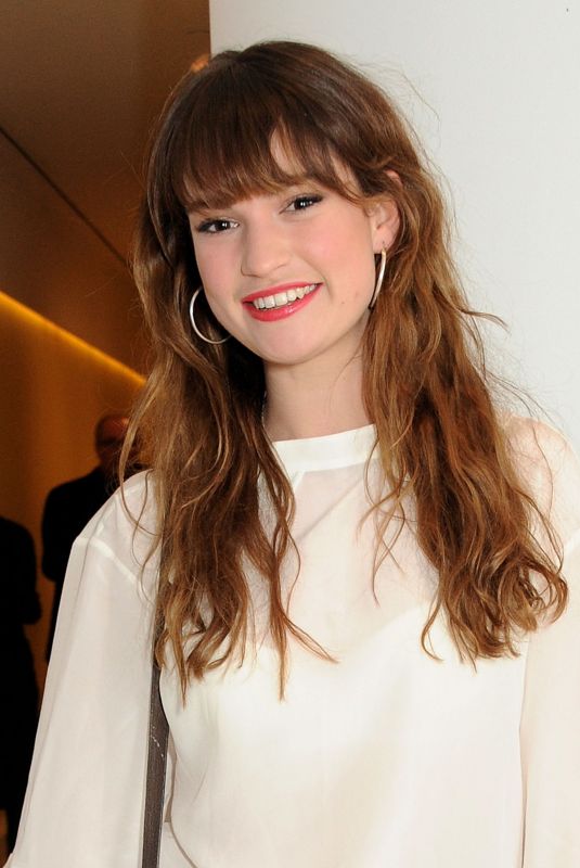 LILY JAMES at English National Ballet 12/13/2012