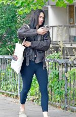LILY JAMES Out and About in London 07/05/2025