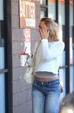LILY-ROSE DEPP Outside a Pedicure Appointment in Los Angeles 07/22/2025