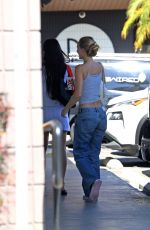 LILY-ROSE DEPP Outside a Pedicure Appointment in Los Angeles 07/22/2025