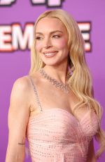LINDSAY LOHAN at Freakier Friday Premiere at El Capitan Theatre in Los Angeles 07/22/2025