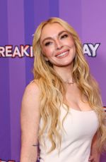 LINDSAY LOHAN at Freakier Friday Special Screening in New York City 07/28/2025