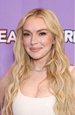 LINDSAY LOHAN at Freakier Friday Special Screening in New York City 07/28/2025
