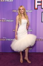 LINDSAY LOHAN at Freakier Friday Special Screening in New York City 07/28/2025