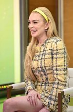 LINDSAY LOHAN at Good Moring America 07/28/2025