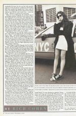 LIV TYLER in Rolling Stone Magazine, November 1994