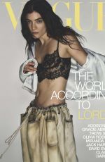 LORDE in Vogue Magazine, Australia July 2025