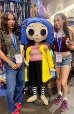 MADELEINE and VIOLET MCGRAW at San Diego Comic-Con 07/26/2025