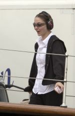 MADELYN CLINE Leaves Set of Day Drinker in Vilanova I la Geltru 05/05/2025
