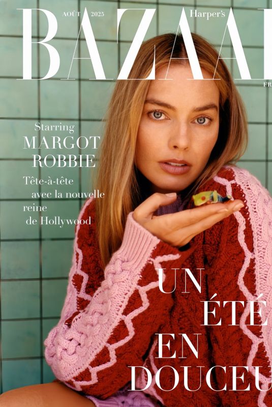 MARGOT ROBBIE on the Coveer of Harper