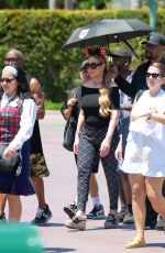 MARIAH CAREY Out on 4th of July at Disneyland 07/04/2025