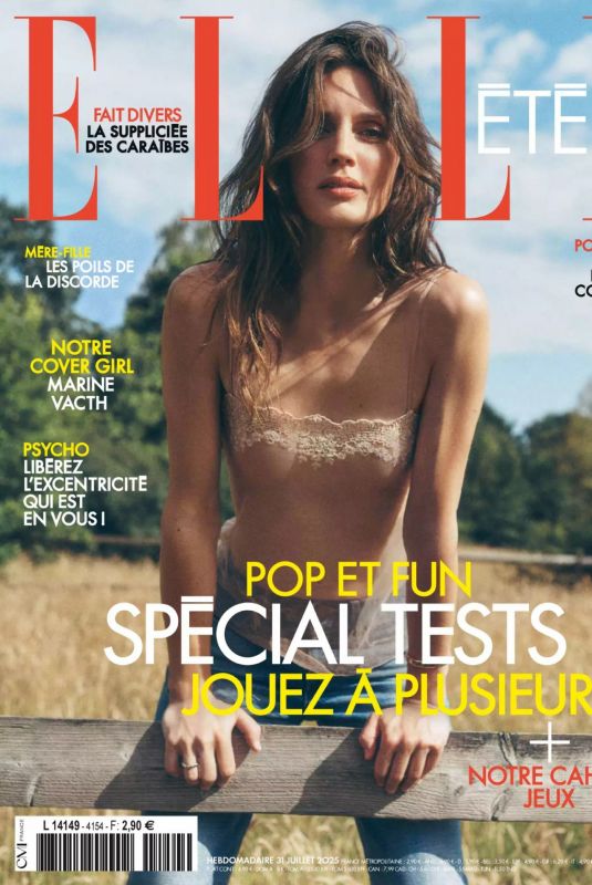 MARINE VACTH in Elle France, July 2025