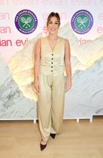 MARY EARPS at Evian Mountain Of Youth VIP Suite at Wimbledon 2025 in London 07/10/2025