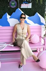 MARY EARPS at Evian Mountain Of Youth VIP Suite at Wimbledon 2025 in London 07/10/2025