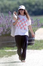 MARY KATE OLSEN Out Jogging on a Farm in The Hamptons 06/29/2025