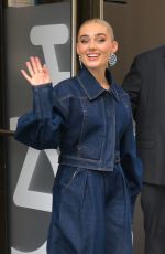 MEG DONNELLY Leaves ABC Studio in New York 07/11/2025