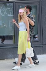 MEGHANN FAHY and Penn Badgley on the Set of You Deserve Each Other in New York 07/03/2025