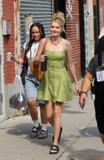 MEGHANN FAHY on the Set of You Deserve Each Other in Downtown Manhattan 07/01/2025